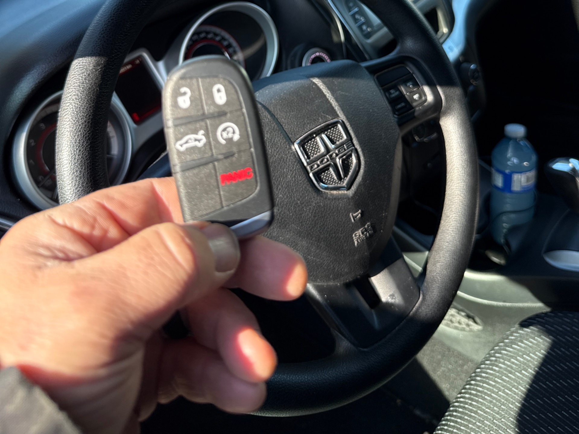 Proximity (Push Start) Key Programming on 2017 DODGE Journey by Pop-A-Lock Canada in Downtown Barrie, Barrie, Ontario