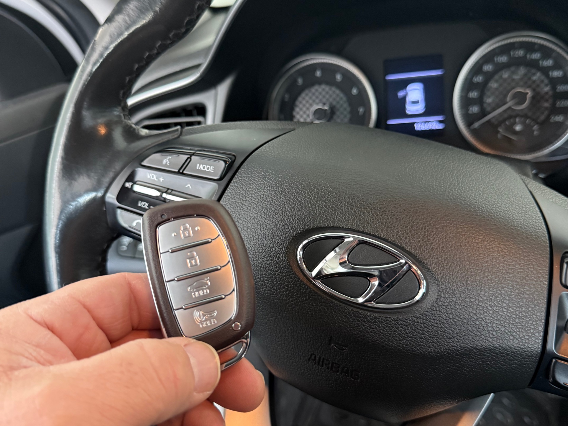 Proximity (Push Start) Key Programming on 2020 HYUNDAI Elantra by Pop-A-Lock Canada in Innisfil, Ontario