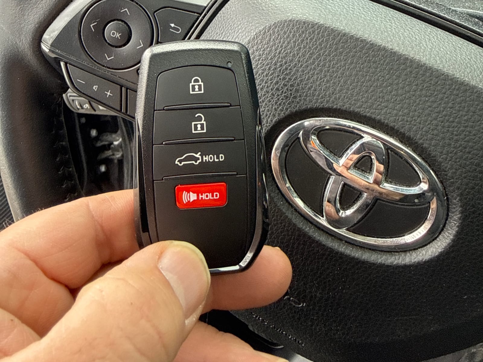 Proximity (Push Start) Key Programming on 2021 TOYOTA Corolla by Pop-A-Lock Canada in Essa, Ontario