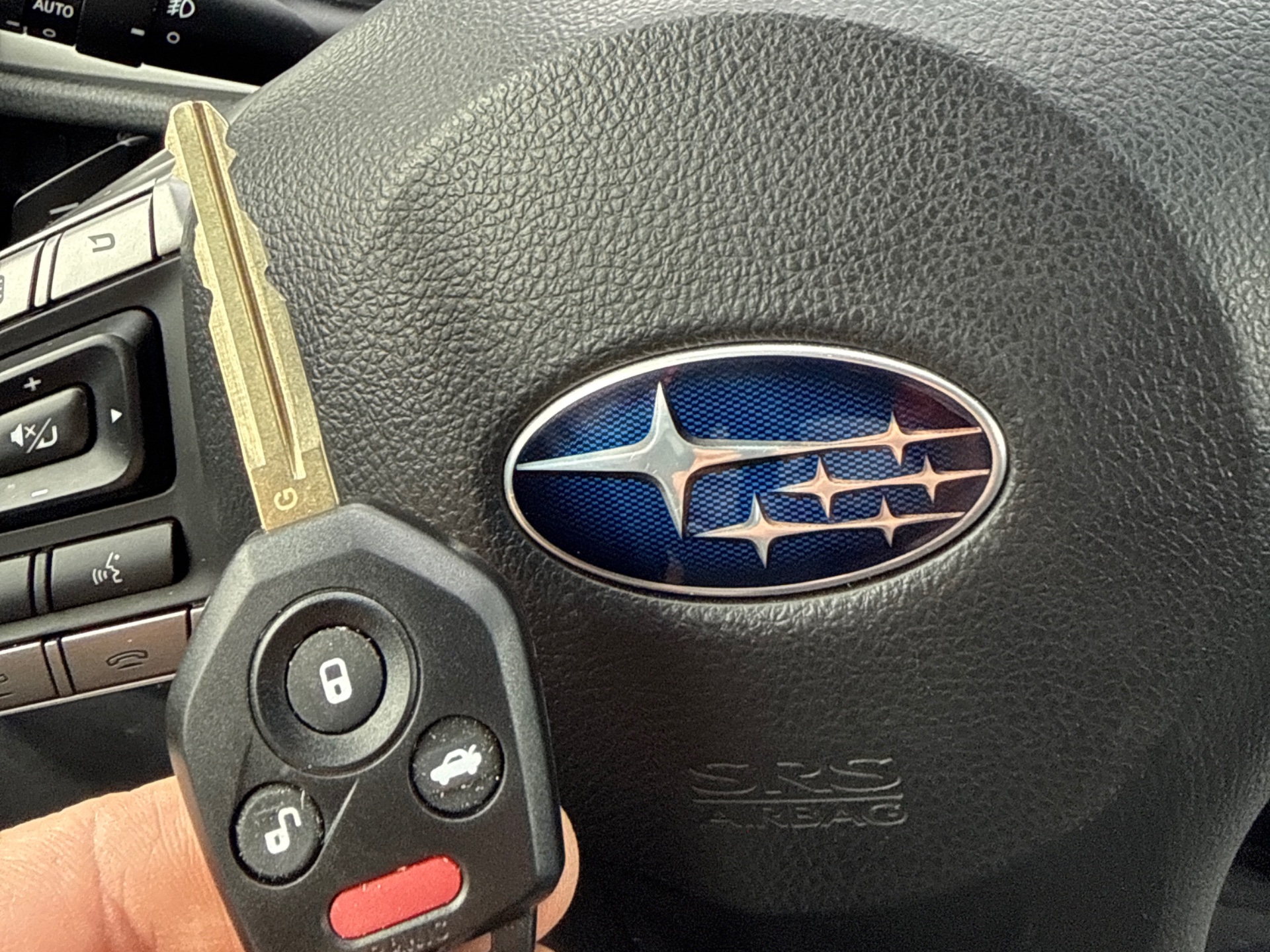 Standard Key (Keyed Ignition) Programming on 2015 SUBARU XV CrossTrek by Pop-A-Lock Canada in Barrie